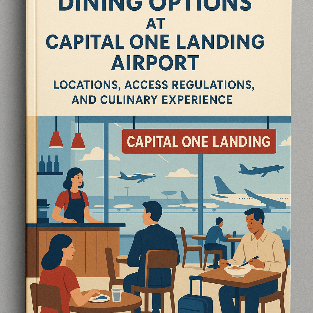 Guide to Dining Options at Capital One Landing Airport: Locations, Access Regulations, and Culinary Experience