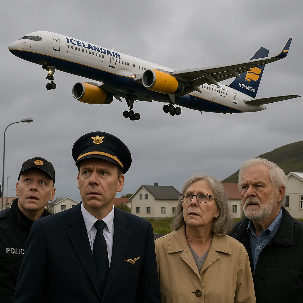 Icelandair Pilot Under Examination Following Unexpected Flyover Raises Concerns in Town