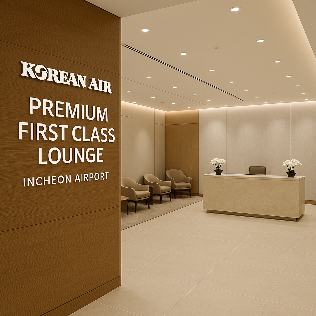 Korean Air Launches Premium First Class Lounge at Incheon Airport