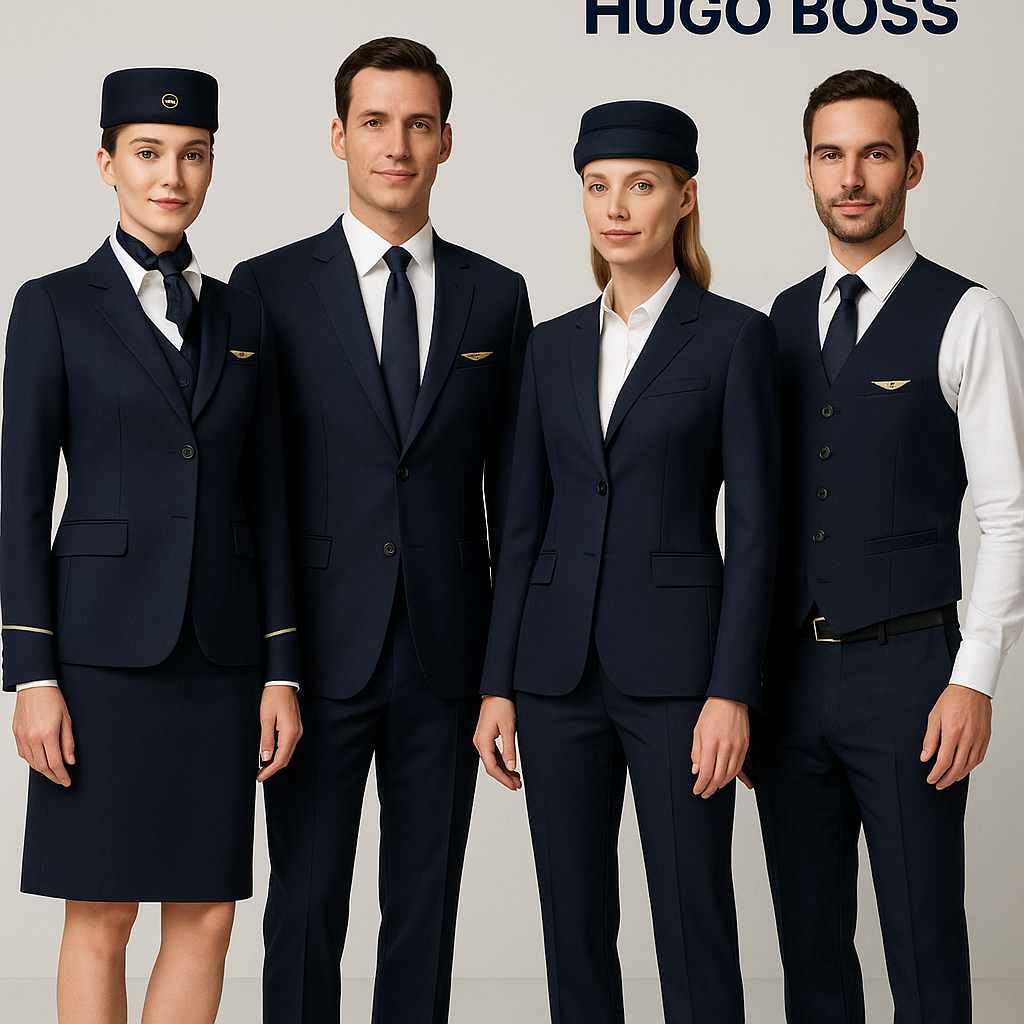 Lufthansa Unveils New Staff Uniforms Created by Hugo Boss