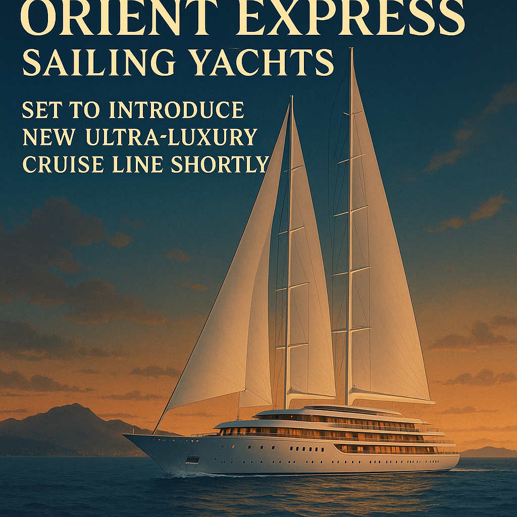 Orient Express Sailing Yachts Set to Introduce New Ultra-Luxury Cruise Line Shortly