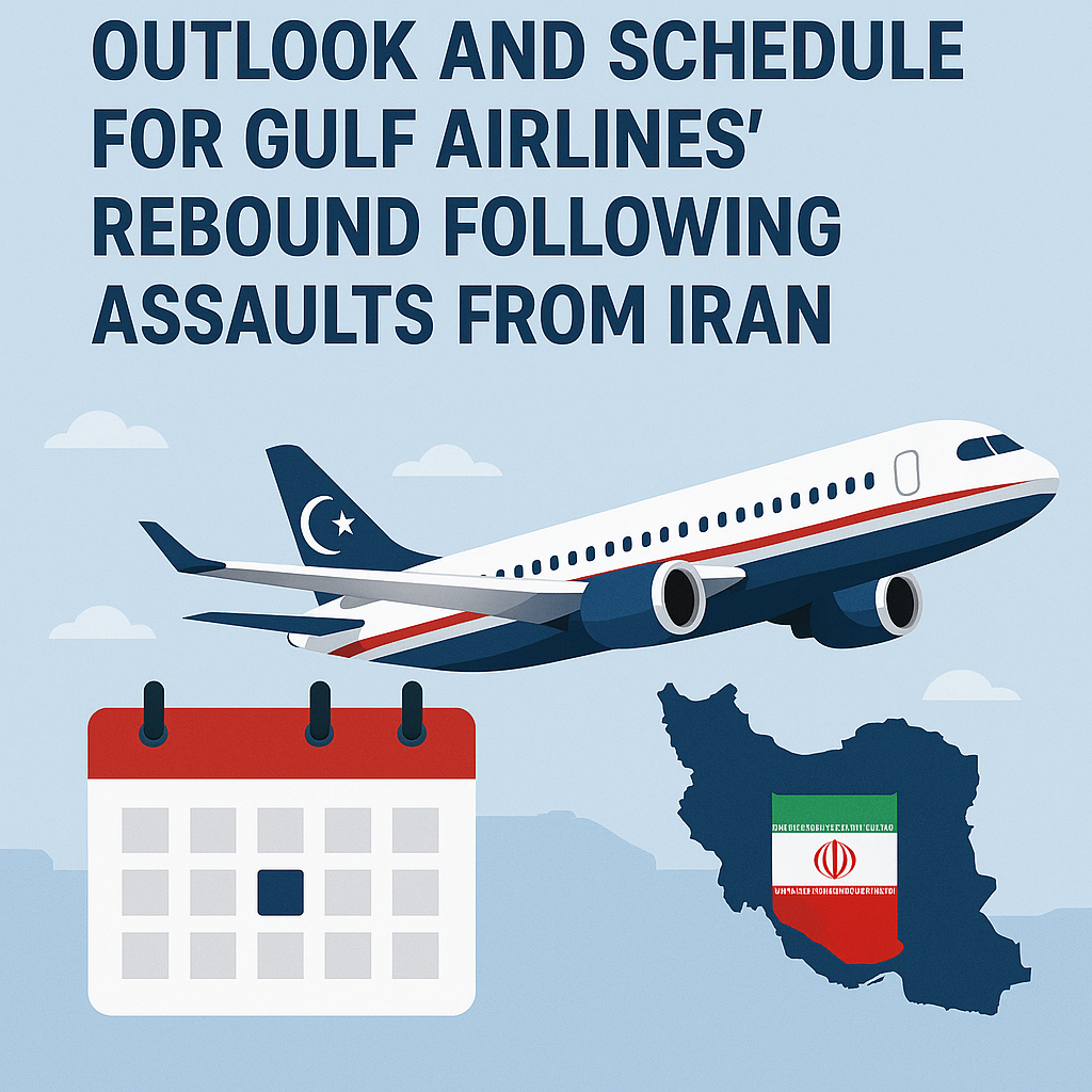 Outlook and Schedule for Gulf Airlines’ Rebound Following Assaults from Iran