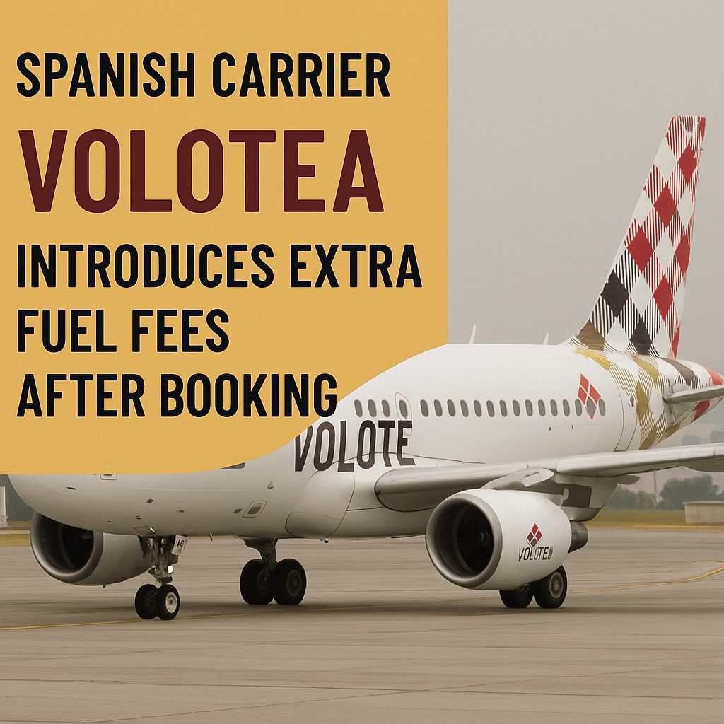 Spanish Carrier Volotea Introduces Extra Fuel Fees After Booking