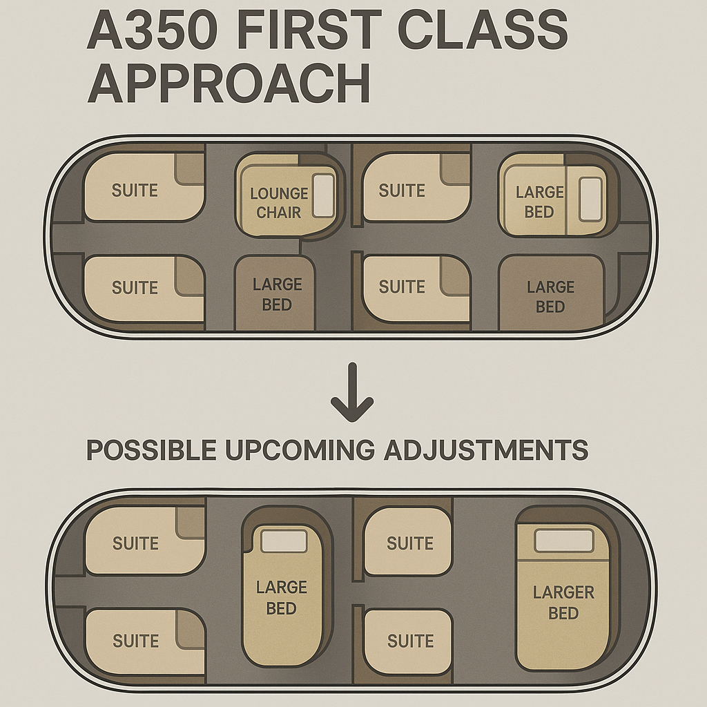 Starlux Airlines’ A350 First Class Approach and Possible Upcoming Adjustments