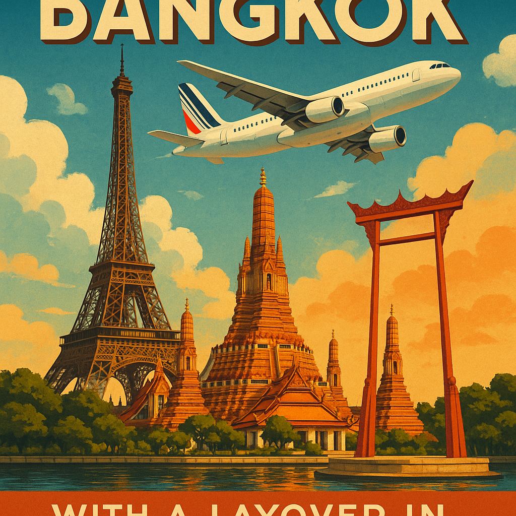 Traveling to Bangkok with a Layover in Paris