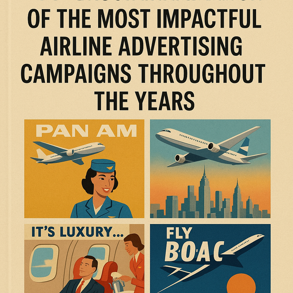 A Thorough Examination of the Most Impactful Airline Advertising Campaigns Throughout the Years