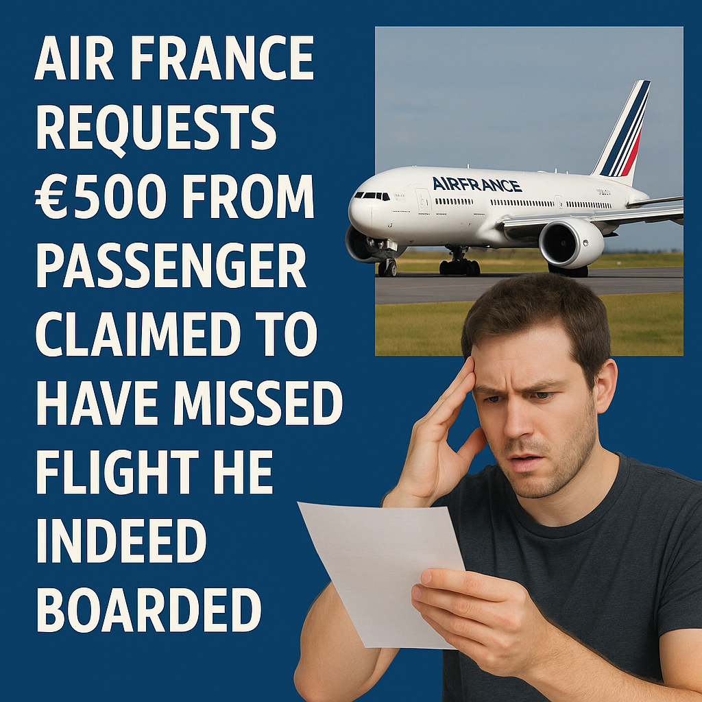 Air France Requests €500 from Passenger Claimed to Have Missed Flight He Indeed Boarded
