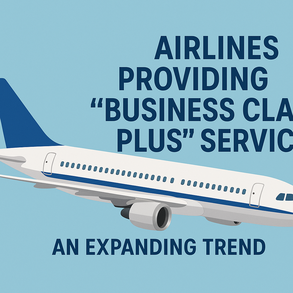 Airlines Providing “Business Class Plus” Services: An Expanding Trend
