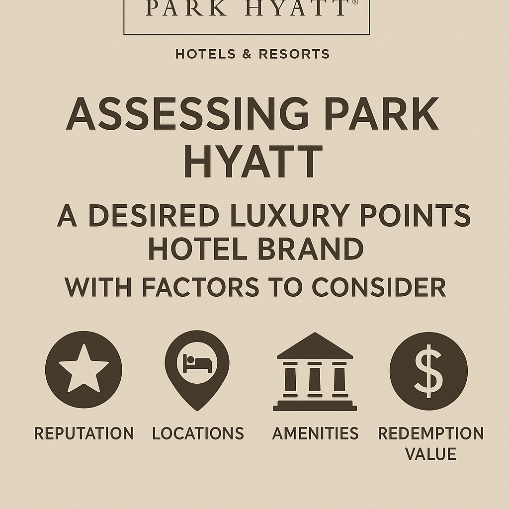 Assessing Park Hyatt Hotels & Resorts: A Desired Luxury Points Hotel Brand with Factors to Consider