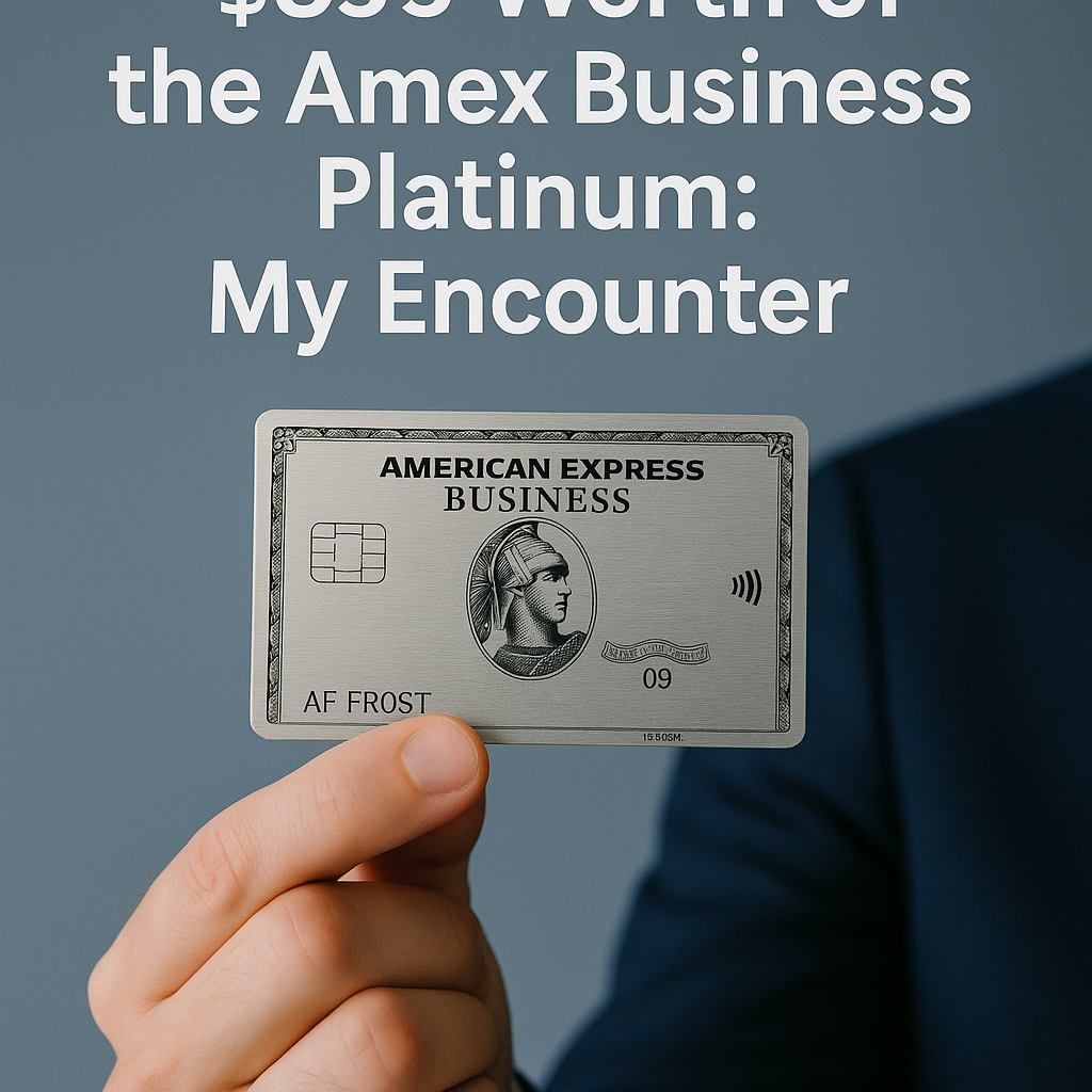 Assessing the $895 Worth of the Amex Business Platinum: My Encounter