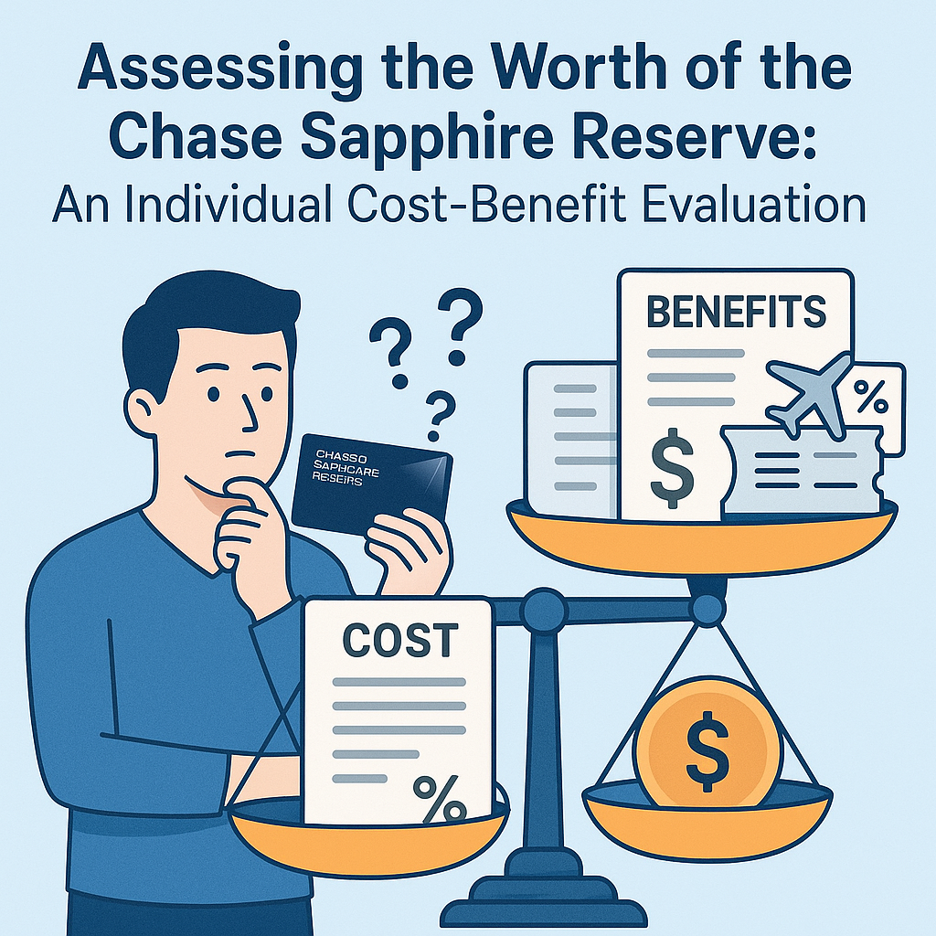 Assessing the Worth of the Chase Sapphire Reserve: An Individual Cost-Benefit Evaluation
