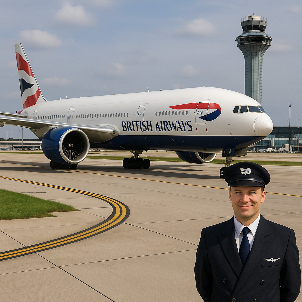 British Airways Hires Pilot Solely for Taxiing Operations at Chicago O’Hare Airport