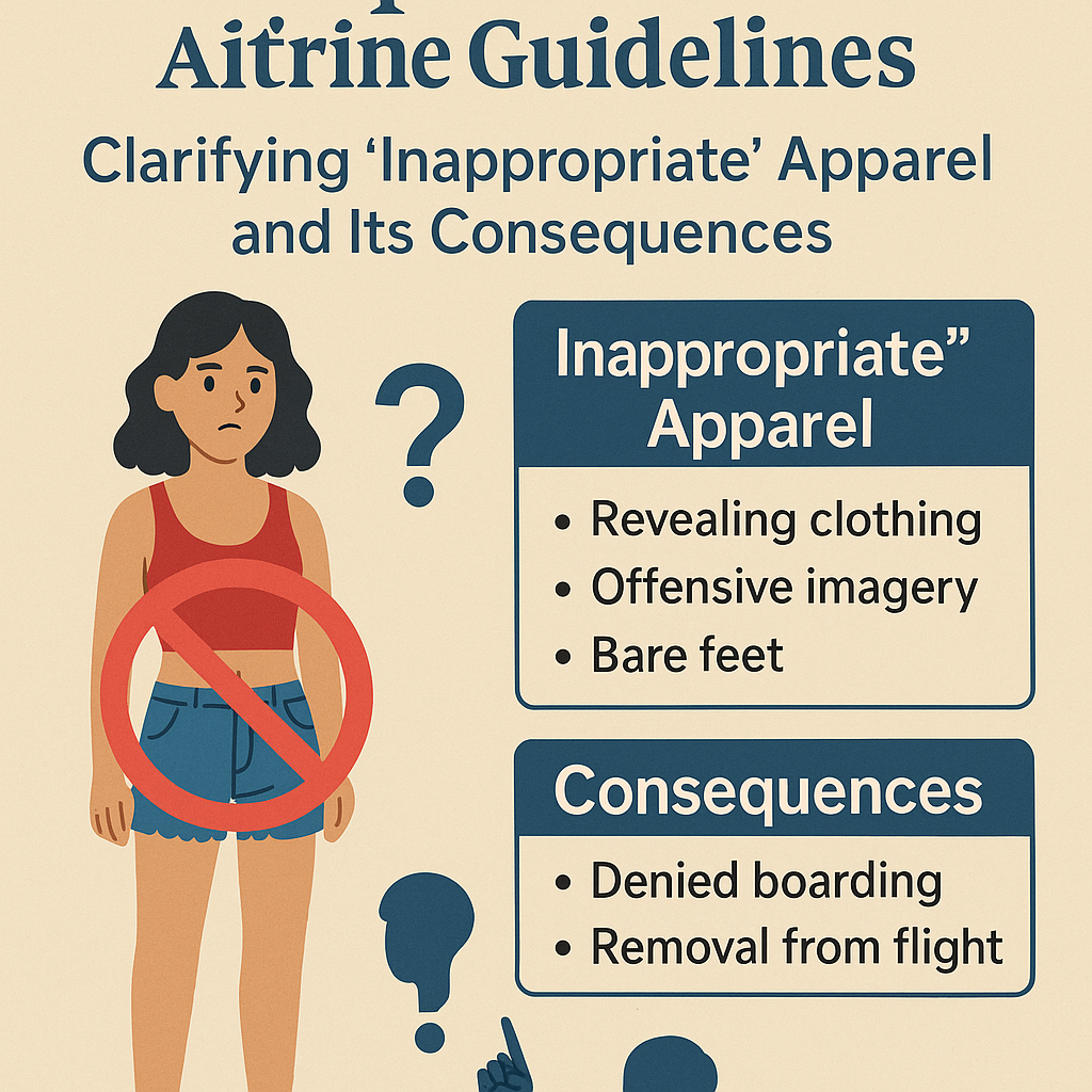 Comprehending Airline Attire Guidelines: Clarifying “Inappropriate” Apparel and Its Consequences