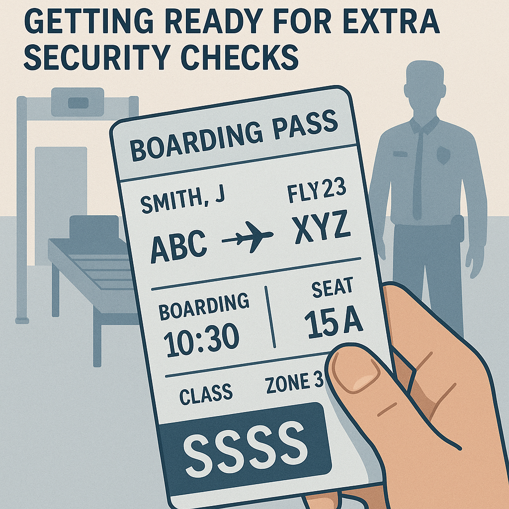 Comprehending “SSSS” on Your Airline Boarding Pass: Getting Ready for Extra Security Checks