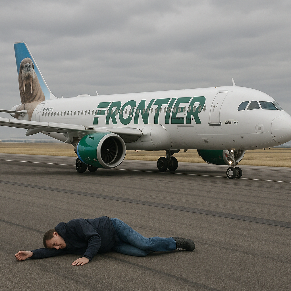 Frontier Airlines A321neo Hits Person on Runway at Denver Airport