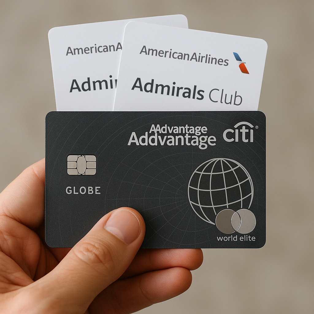 Grasping the Citi AAdvantage Globe Card and American Admirals Club Passes