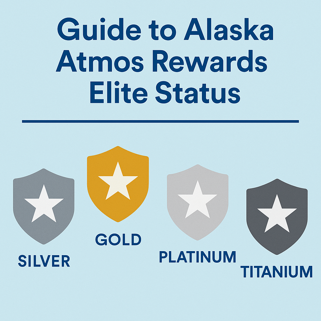 Guide to Alaska Atmos Rewards Elite Status: Silver, Gold, Platinum, and Titanium Tiers