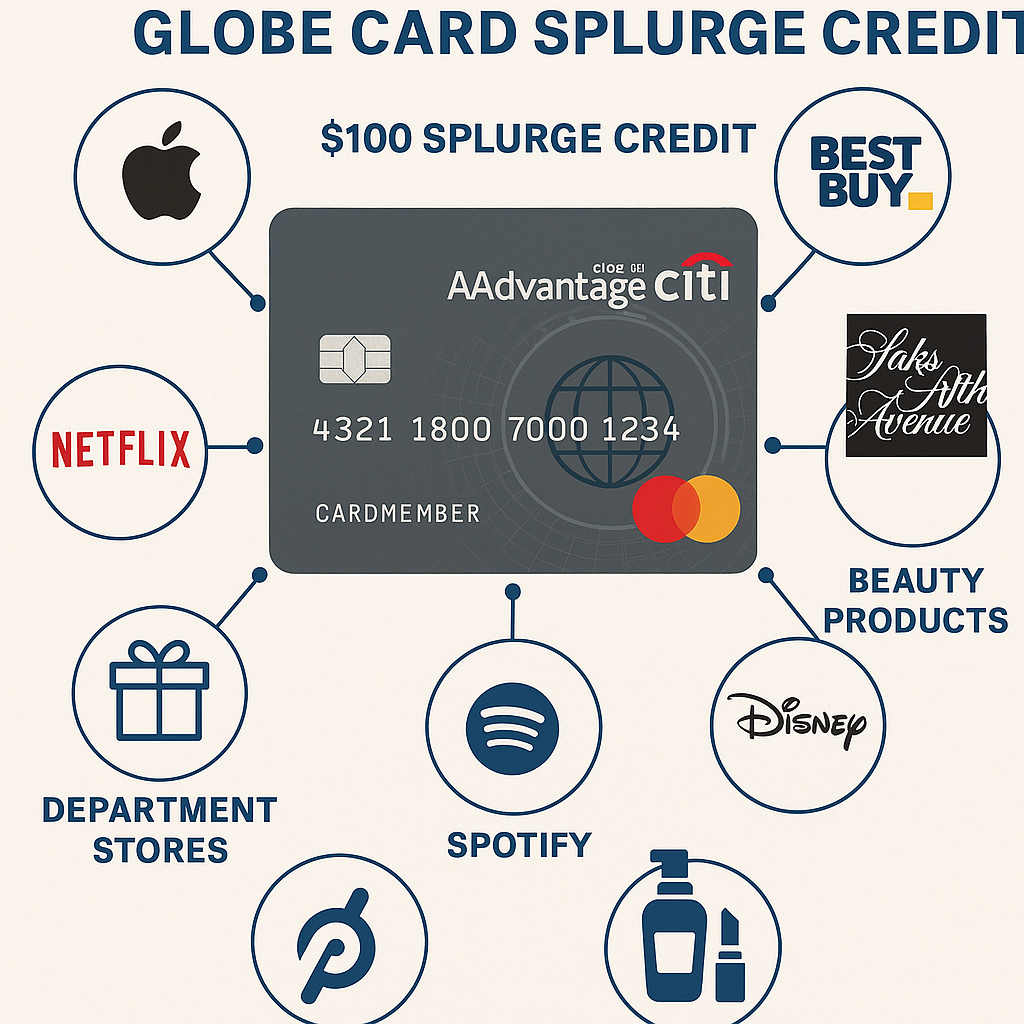 How to Utilize the $100 Citi AAdvantage Globe Card Splurge Credit and Qualifying Retailers