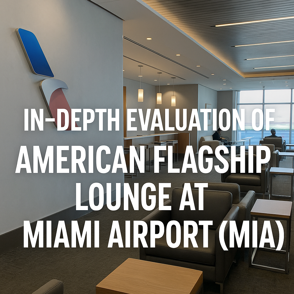 In-Depth Evaluation of the American Flagship Lounge at Miami Airport (MIA)