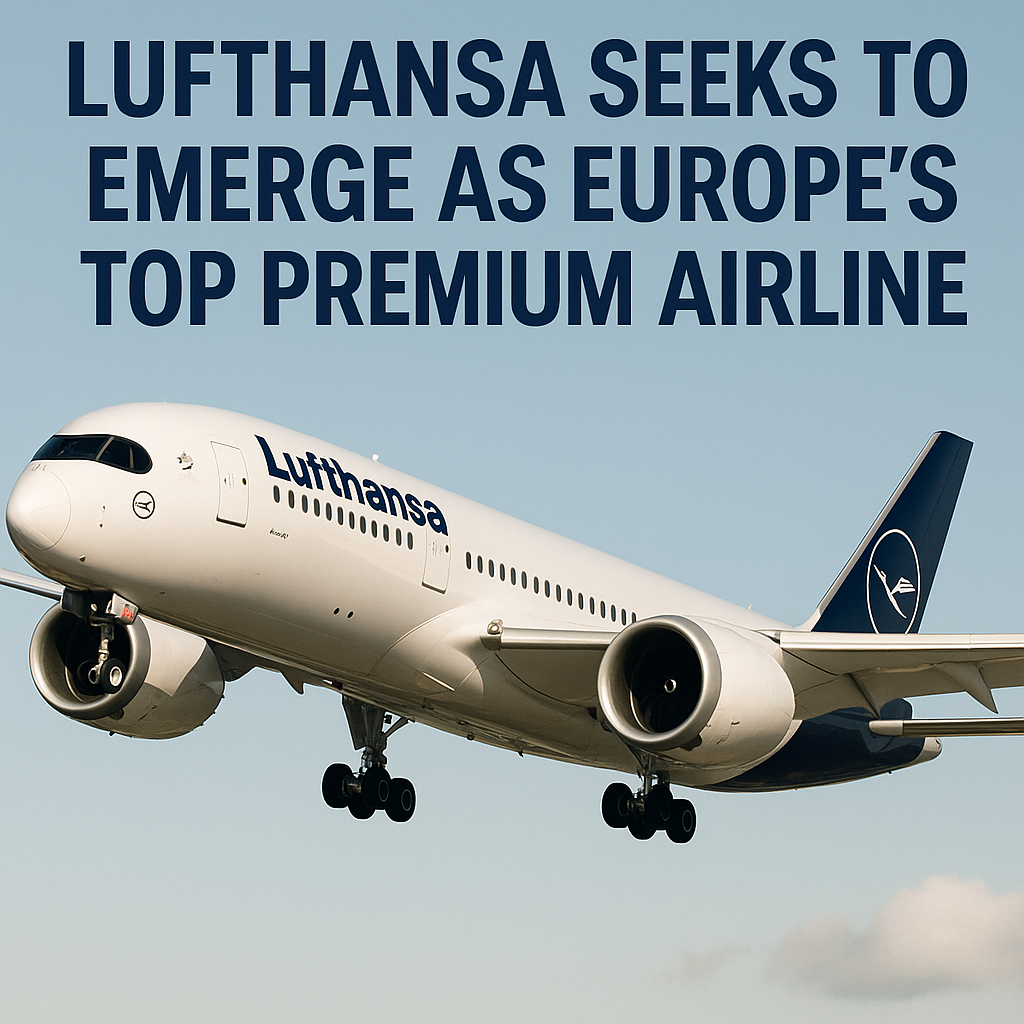 Lufthansa Seeks to Emerge as Europe’s Top Premium Airline