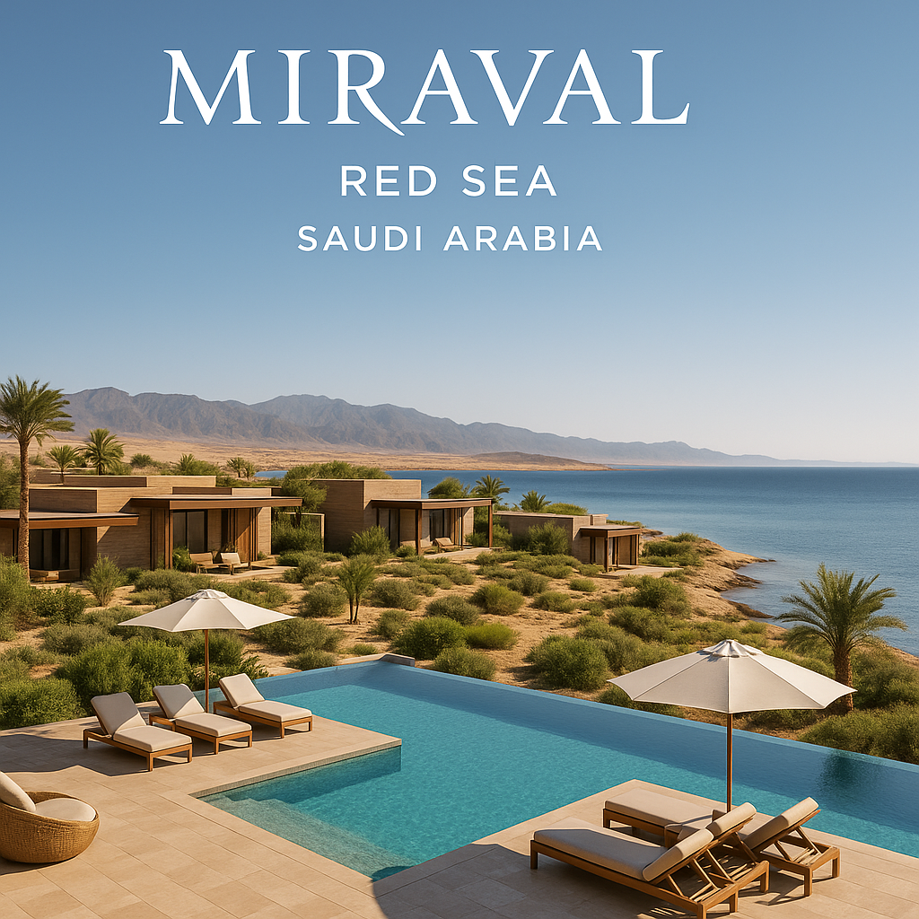Miraval Unveils Global Growth into the Red Sea in Saudi Arabia