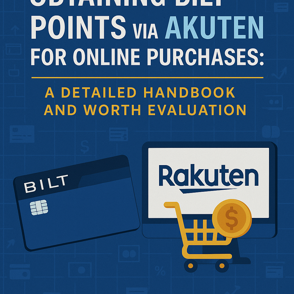 Obtaining Bilt Points via Rakuten for Online Purchases: A Detailed Handbook and Worth Evaluation