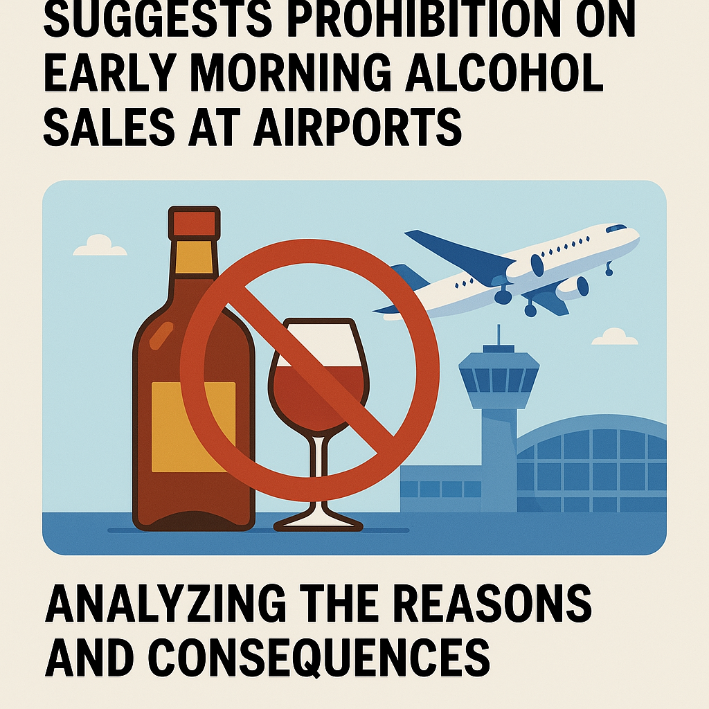 Ryanair’s Chief Executive Suggests Prohibition on Early Morning Alcohol Sales at Airports: Analyzing the Reasons and Consequences