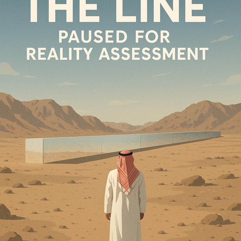 Saudi Arabia’s Visionary Initiative “The Line” Paused for Reality Assessment
