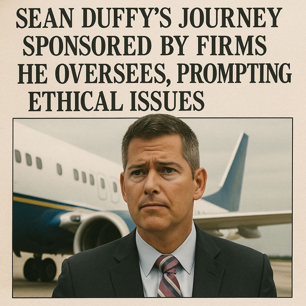 Sean Duffy’s Journey Sponsored by Firms He Oversees, Prompting Ethical Issues