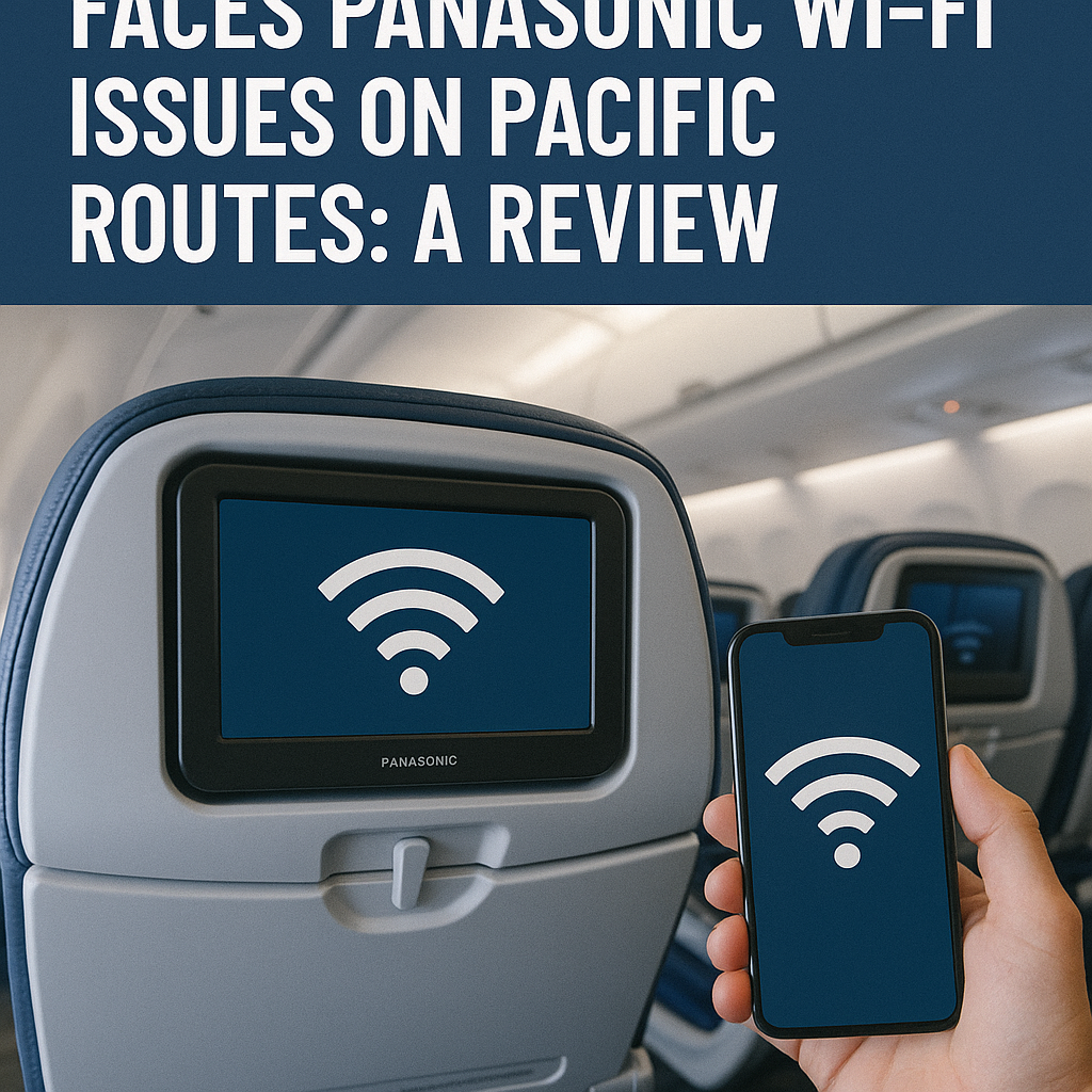 United Airlines Faces Panasonic Wi-Fi Issues on Pacific Routes: A Review