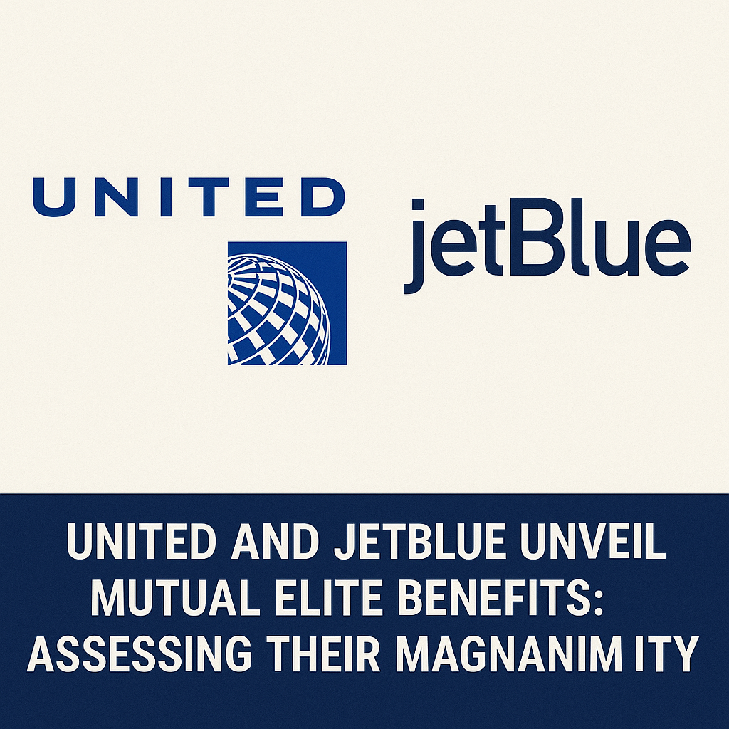 United and JetBlue Unveil Mutual Elite Benefits: Assessing Their Magnanimity
