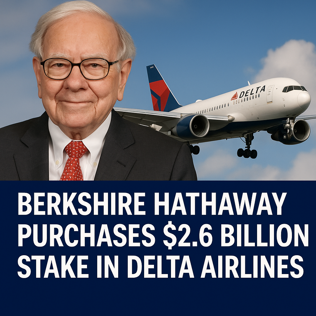 Warren Buffett’s Berkshire Hathaway Purchases $2.6 Billion Stake in Delta Airlines