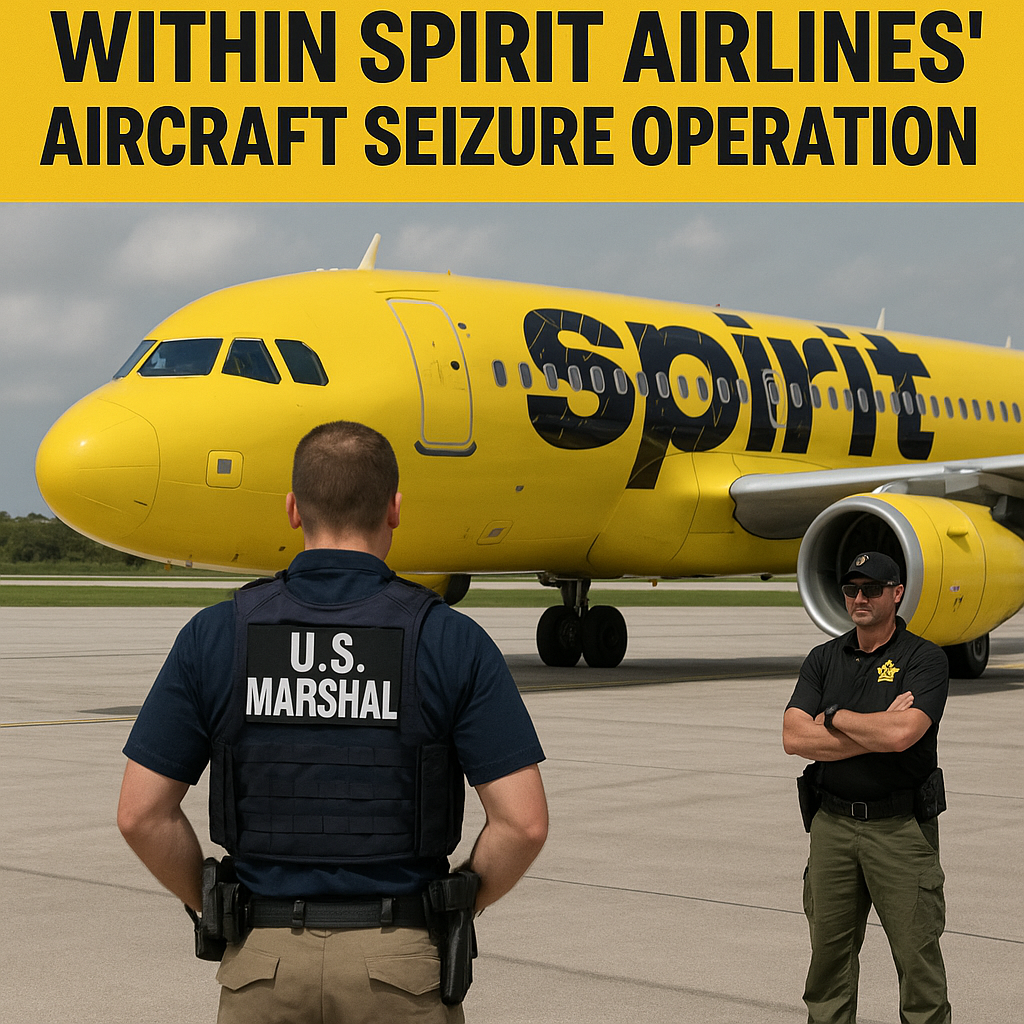 Within Spirit Airlines’ Aircraft Seizure Operation