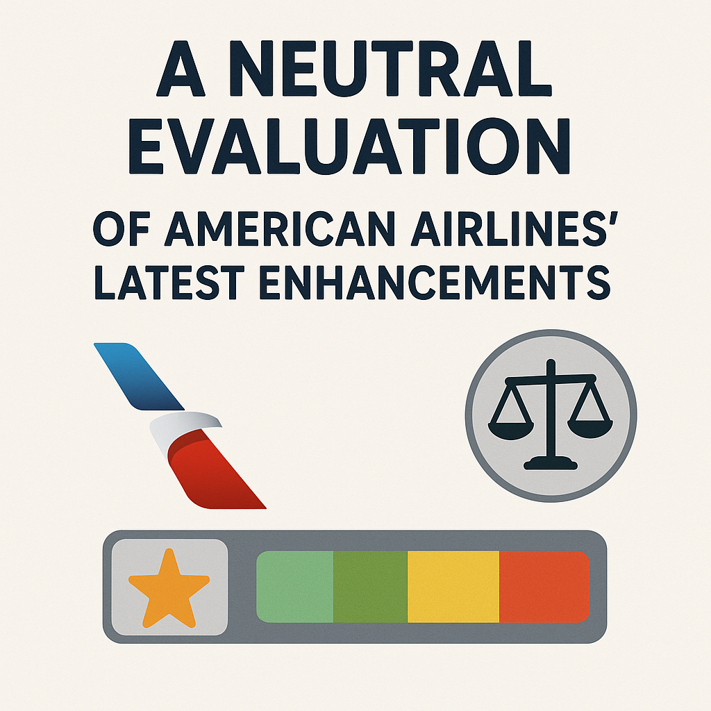 A Neutral Evaluation of American Airlines’ Latest Enhancements
