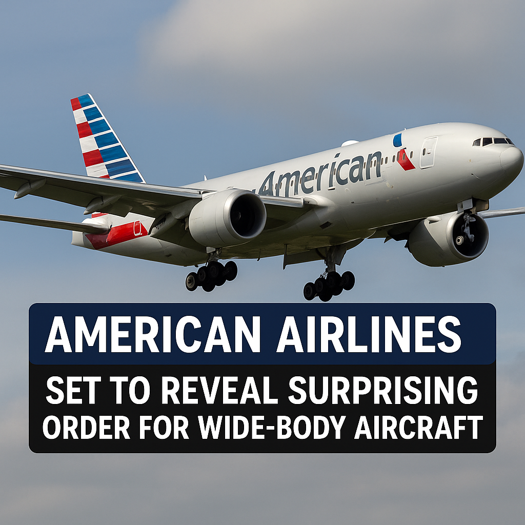 American Airlines Set to Reveal Surprising Order for Wide-Body Aircraft