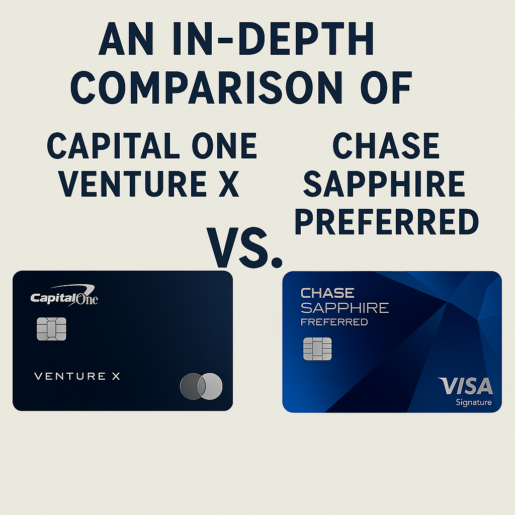 An In-Depth Comparison of Capital One Venture X and Chase Sapphire Preferred