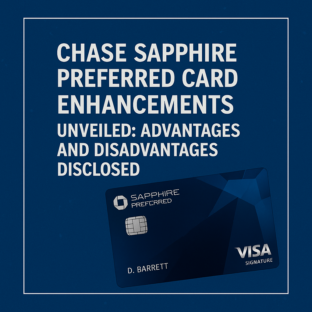 Chase Sapphire Preferred Card Enhancements Unveiled: Advantages and Disadvantages Disclosed