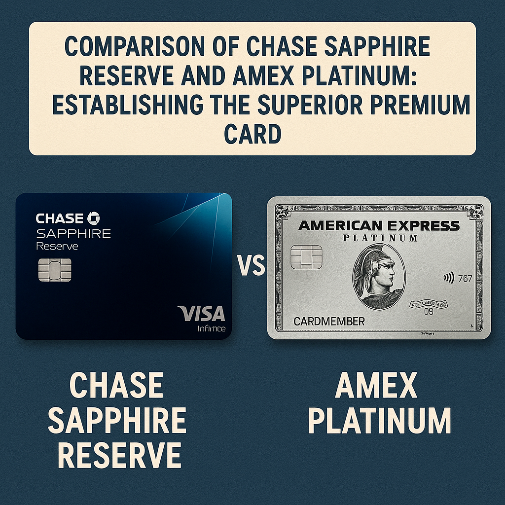 Comparison of Chase Sapphire Reserve and Amex Platinum: Establishing the Superior Premium Card