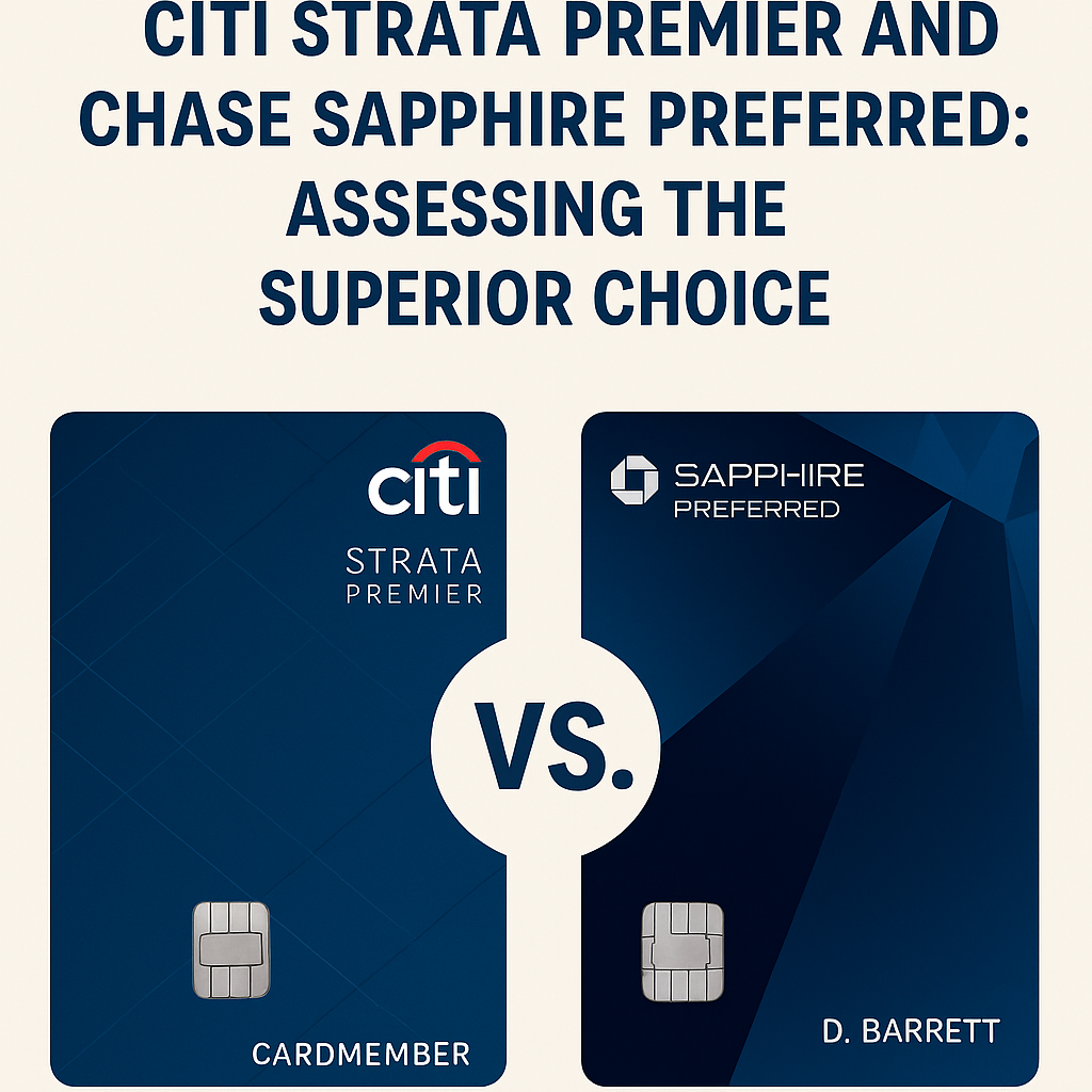 Comparison of Citi Strata Premier and Chase Sapphire Preferred: Assessing the Superior Choice