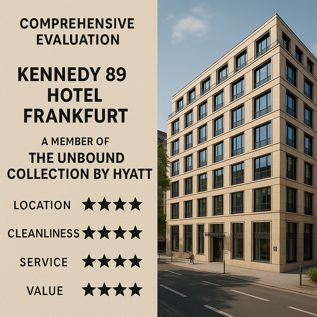 Comprehensive Evaluation of Kennedy 89 Hotel Frankfurt, A Member of the Hyatt Unbound Collection