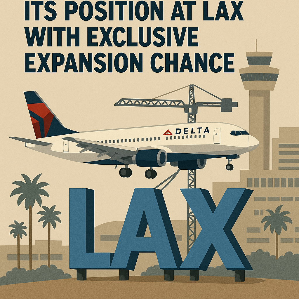Delta Seeks to Cement Its Position at LAX with Exclusive Expansion Chance