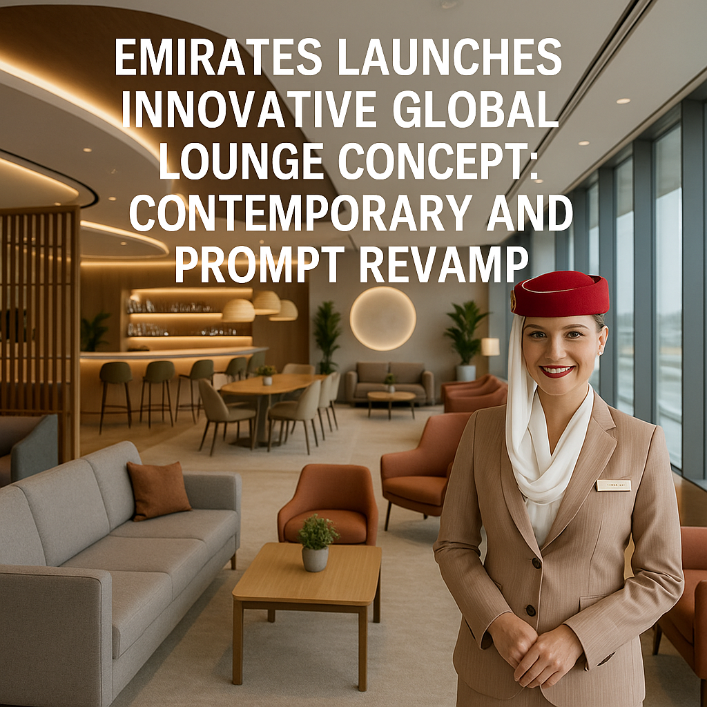 Emirates Launches Innovative Global Lounge Concept: Contemporary and Prompt Revamp