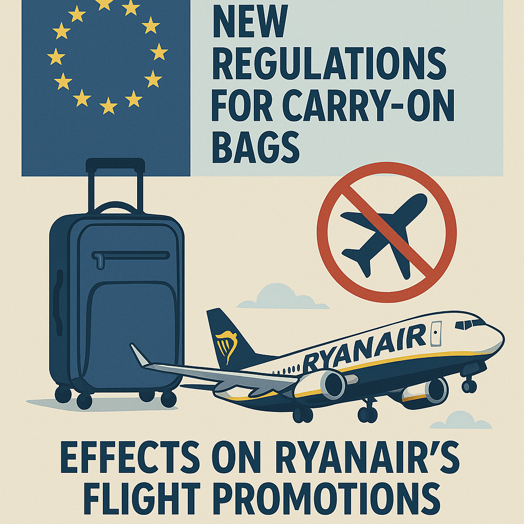 European Union Suggests New Regulations for Carry-On Bags: Effects on Ryanair’s Flight Promotions