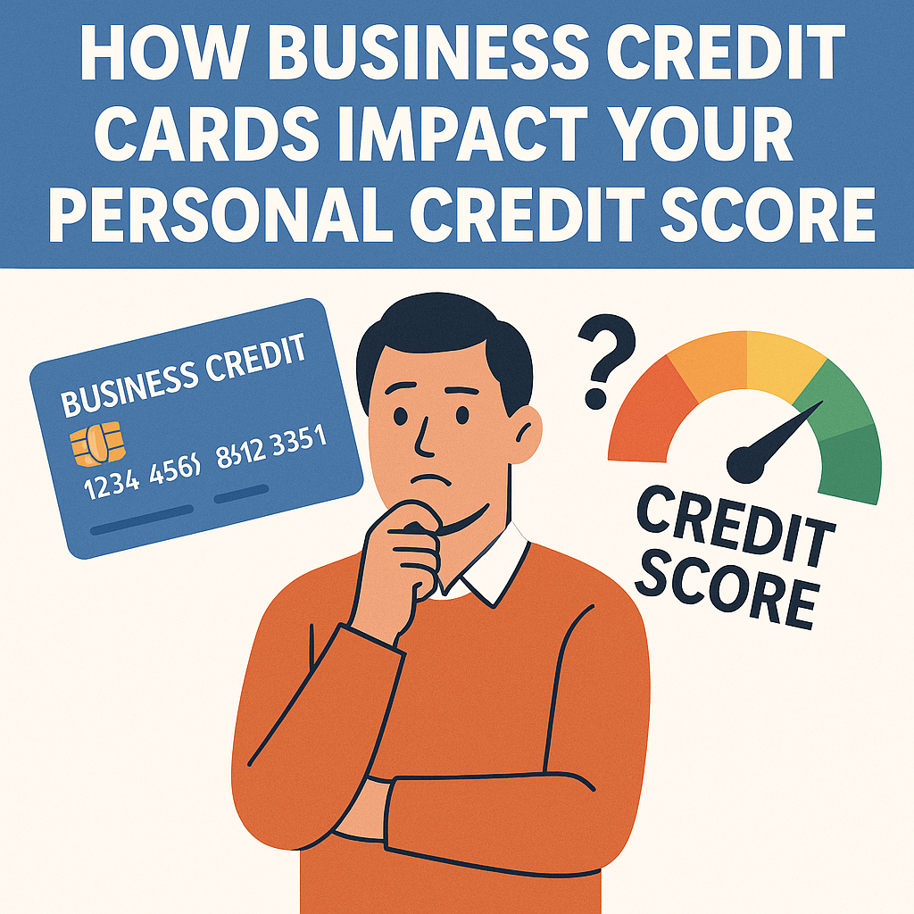 How Business Credit Cards Impact Your Personal Credit Score