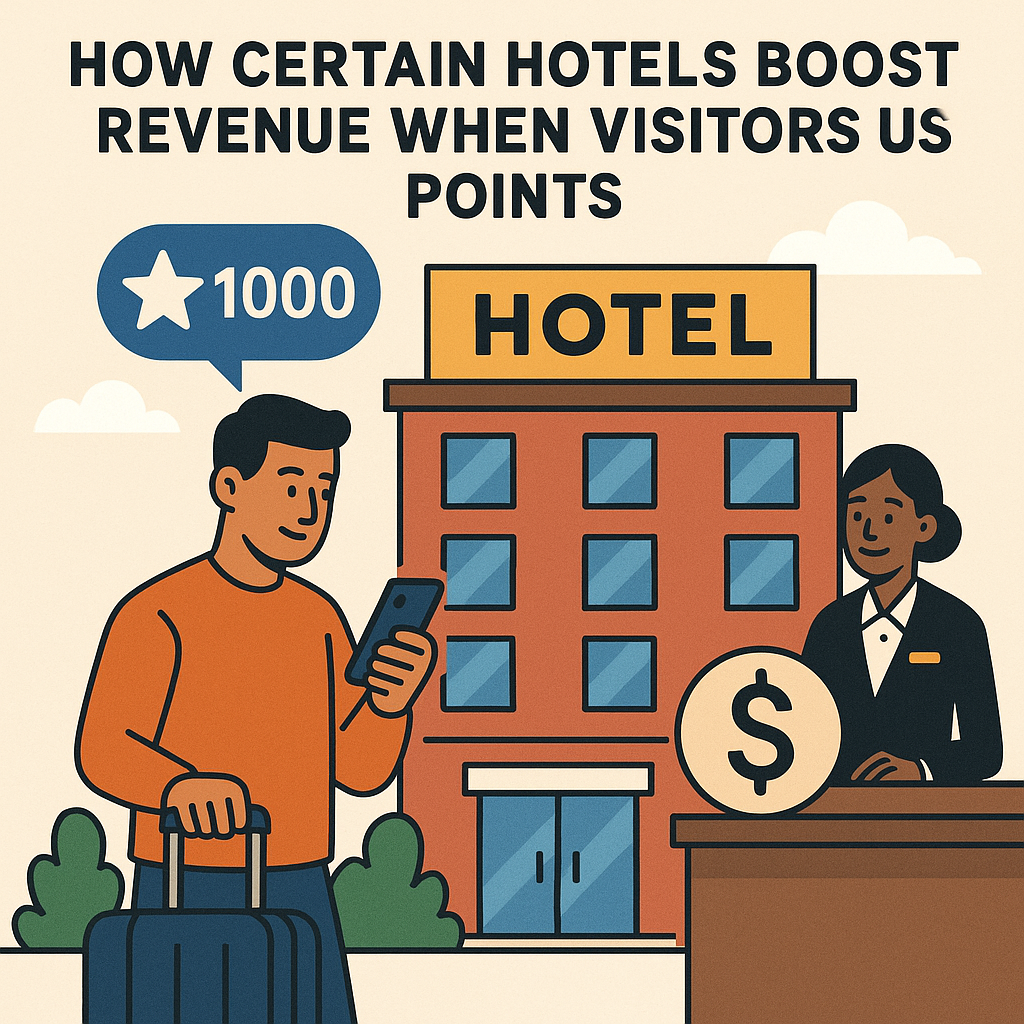 How Certain Hotels Boost Revenue When Visitors Use Points