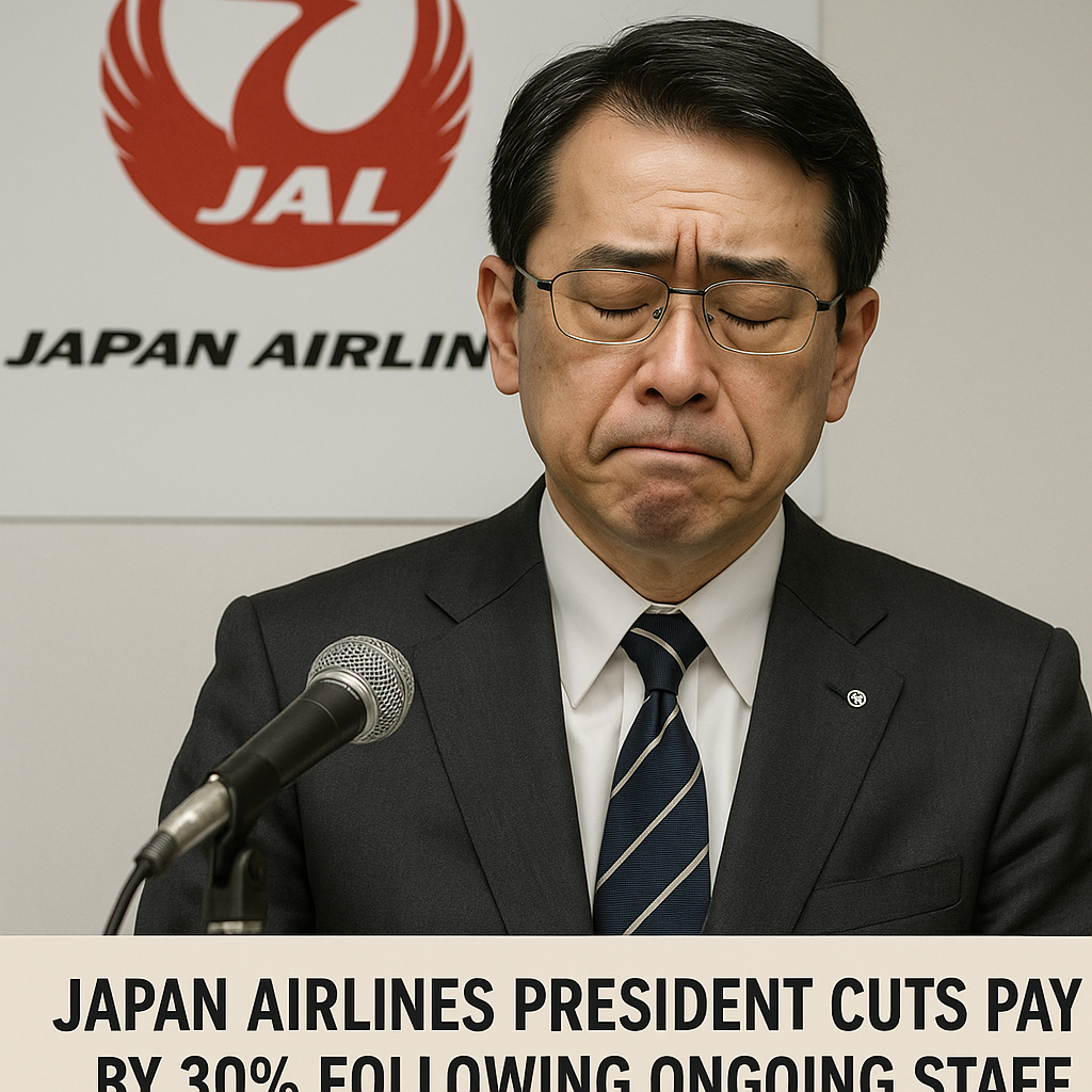 Japan Airlines President Cuts Pay by 30% Following Ongoing Staff Alcohol-Related Incidents