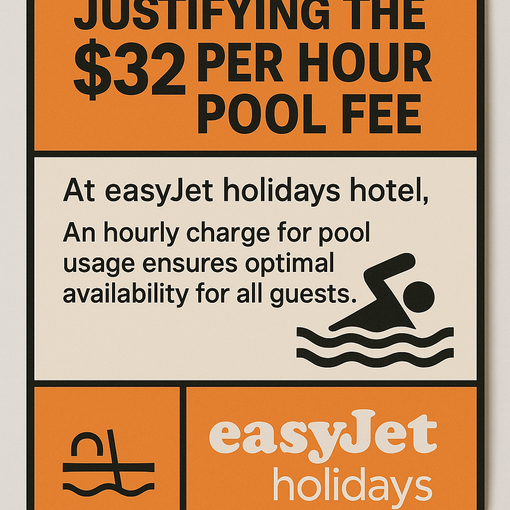 Justifying the $32 Per Hour Pool Fee at EasyJet Holidays Hotel