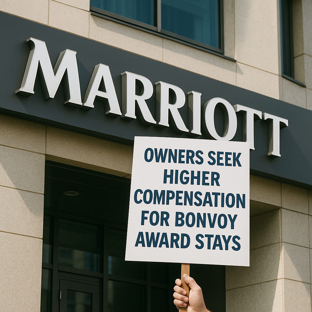 Marriott Hotel Owners Seek Higher Compensation for Bonvoy Award Stays