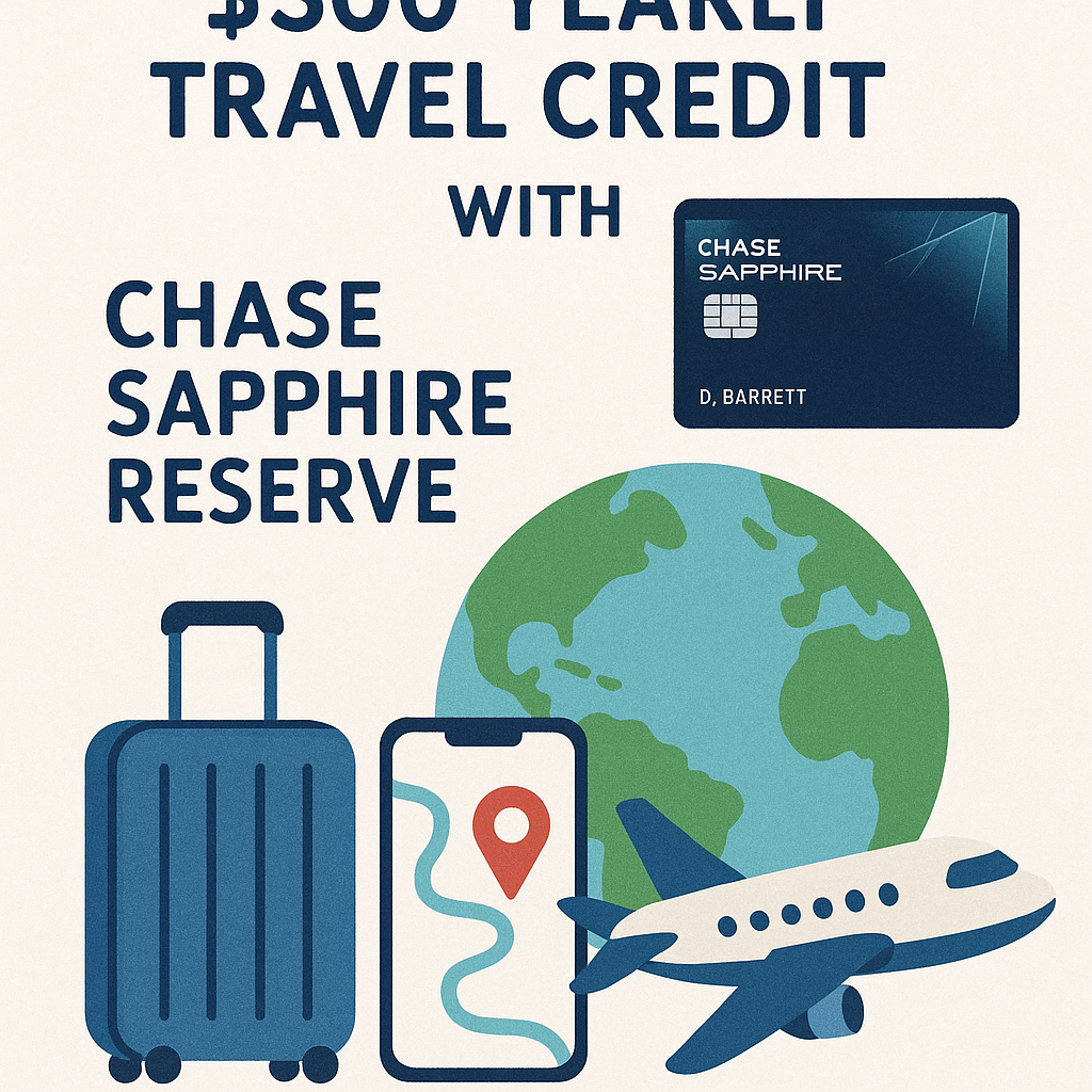 Optimizing the $300 Yearly Travel Credit with Chase Sapphire Reserve
