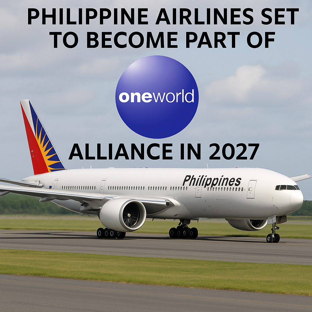 Philippine Airlines Set to Become Part of Oneworld Alliance in 2027